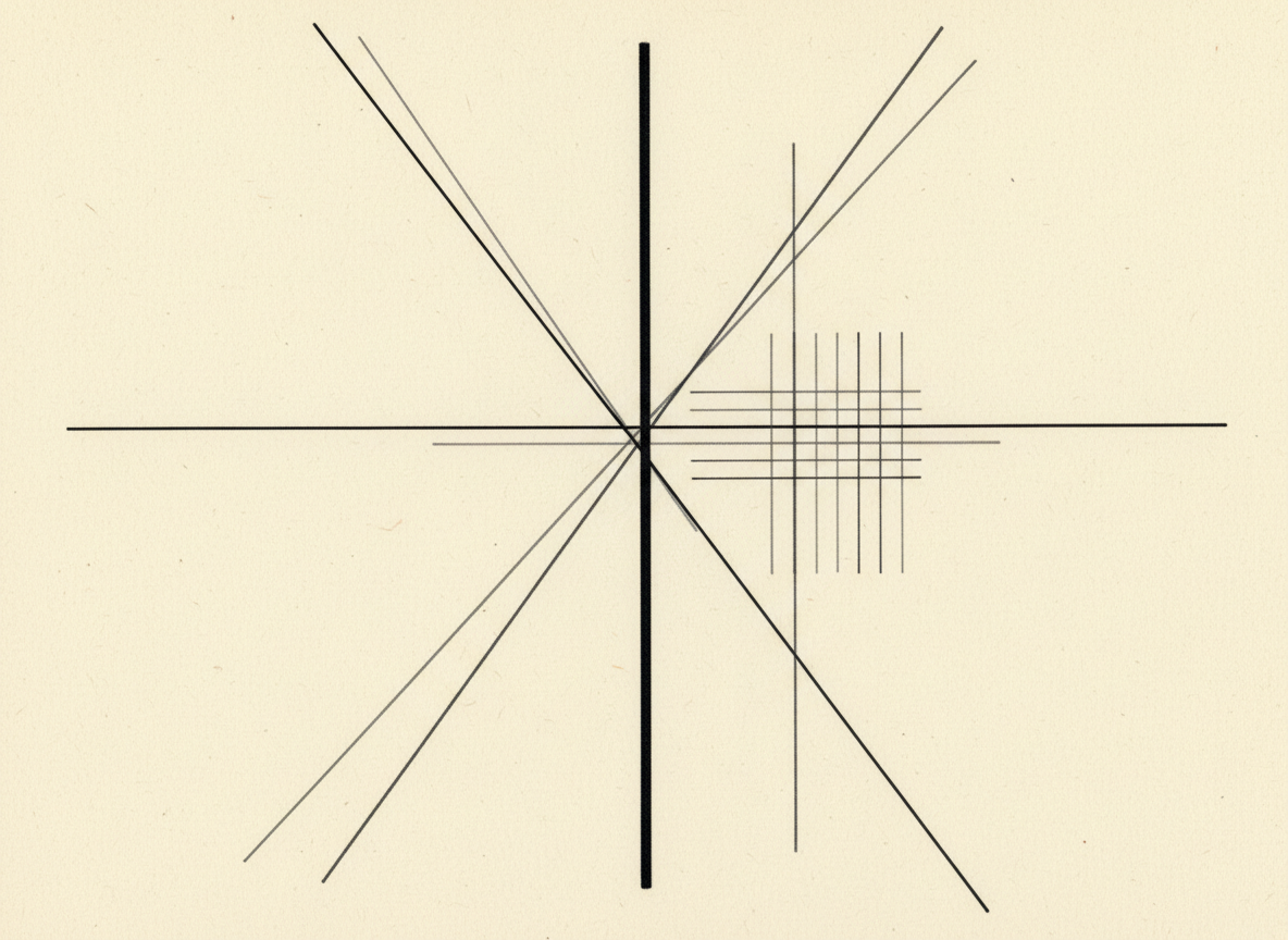 Abstract structural line composition for legal and IP.